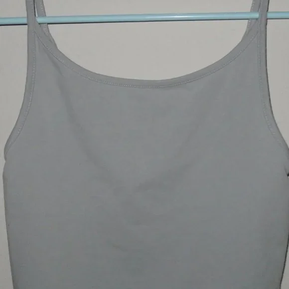 Forever 21 Grey/Blue Bodysuit - Picture 2 of 3